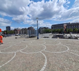 Place Saint-Lambert in Liege / Lüttich