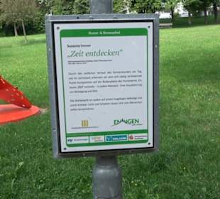 Skulptur "Zeit entdecken"