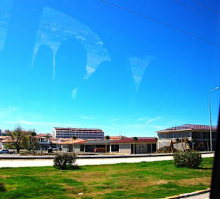 Vom Bus aus EKZ Kumköy