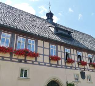 Das Rathaus am Marktplatz von Königsberg