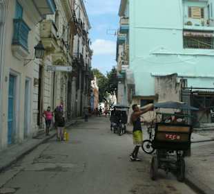 Nebenstraße in Havanna