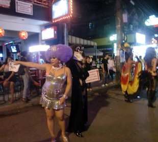 Werbung für die Shows