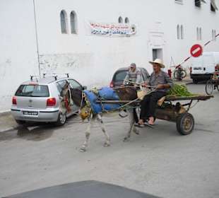 Auf dem Weg zum Markt