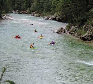 Raftingtouren/Kanufahrten auf der Salza