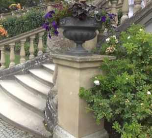 Innerer italienischer Rosengarten