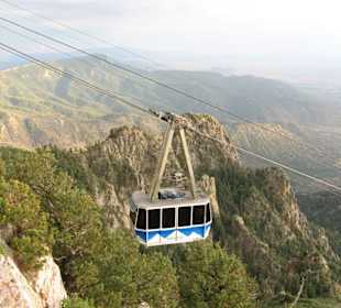 Sandia Peak Tramway bei Albuquerque, New Mexico
