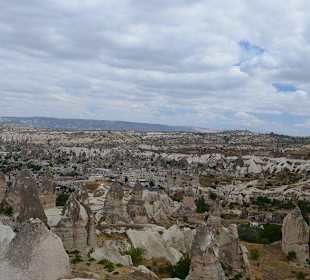 Widok na kapaKapadocjadocję