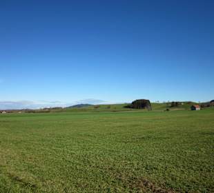 Blick nach Hohenpeißenberg