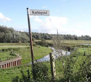 Der Sielzug an der Gaststätte