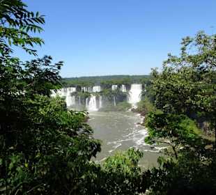 Wasserfälle von Iguazu. Ein Weltwunder
