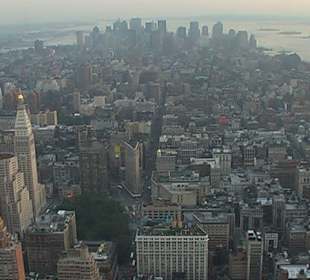 Downtown NYC vom ESB aus
