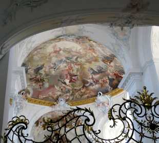 Kuppelfresco von Matthäus Günther 