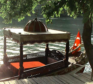 Rzeka i moja ulubiona łódź 