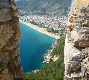 Ausblick zum Kleopatrastrand