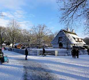 Winterspaziergang durch den Bürgerpark
