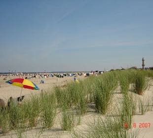 Blick auf den Strand