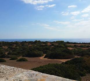 Unterwegs die Aussicht