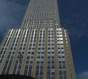 Au pied de l'Empire State Building
