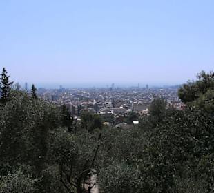 Blick auf Barcelona