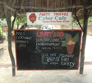 Vordereingang der Bar