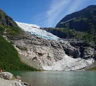 Boyabreen, ein leicht zu erreichender Gletscher