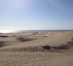 Strandblick von der Promenade aus