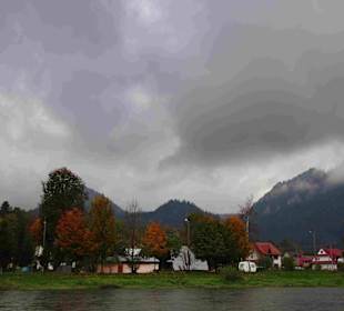 Floßfahrt Fluss Dunajec