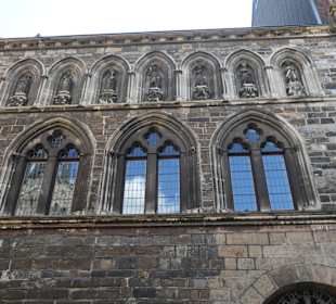 Blick zum Grashaus am Fischmarkt