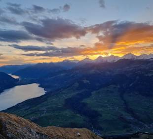 Sonnenaufgang auf dem Niesen