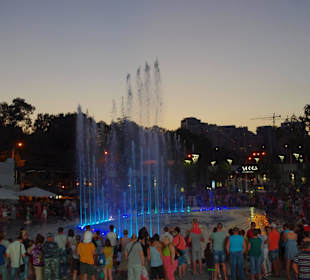 Аркадия, светомузыкальный фонтан