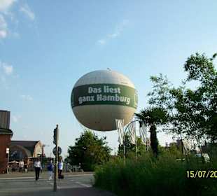 Highflyer Fesselballon Hamburg