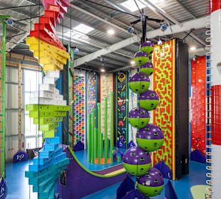 Sicht auf die HAPIK Kletterhalle