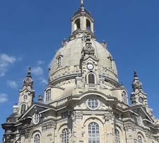 Frauenkirche in der Dresdner Altstadt
