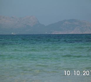 Ein Teil der Bucht von Alcudia