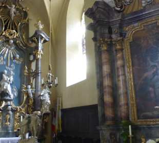 In der katholischen Kirche von Gerolzhofen