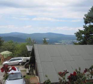 Blick aus Gasthaus Kösseine