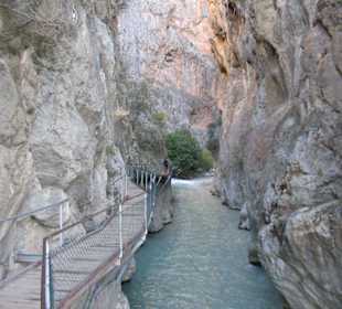 Eingang der Schlucht