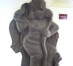 Dies ist der  Elefantengott Ganesha.