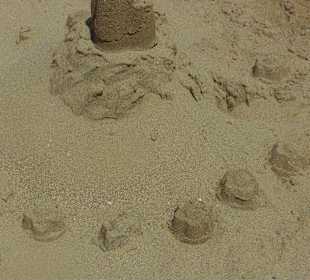 Einige schon fast zerstört 