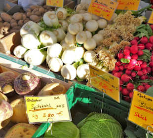 Rundgang über den Emder Wochenmarkt