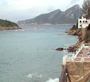 Blick auf das Meer in Sant Elm