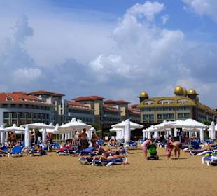 Vom Sunrise Richtung Kumköy-Evrenseki am Strand