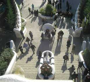 L'ingresso visto dall'alto