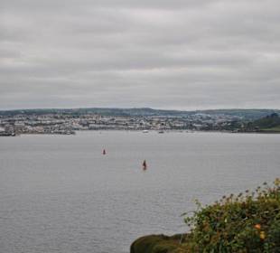Blick auf Falmouth