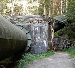 Druckrohre zum Kraftwerk