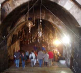 Die Todesangstbasilika im Garten Gethsemane