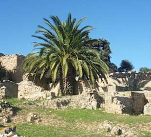 Antikes römisches Villenviertel