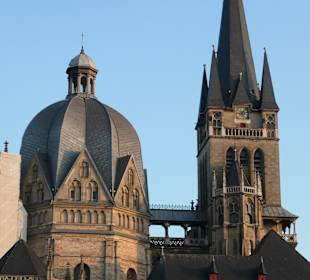 Unterwegs in der Altstadt von Aachen