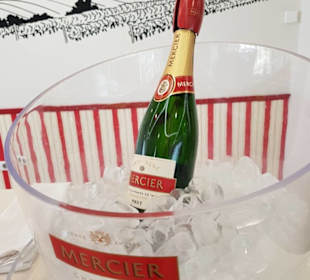 Nach der Führung die Probe