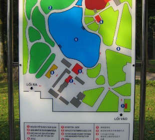 Lageplan des Geländes